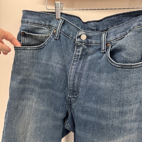 Levi's 550 Jeans Mens 34x34 (35x33 ACTUAL) Blue Relaxed Fit Straight Leg Denim - Picture 8 of 9